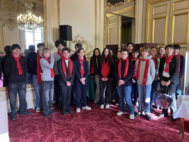 Collègiens de la Classe de Défense Marine