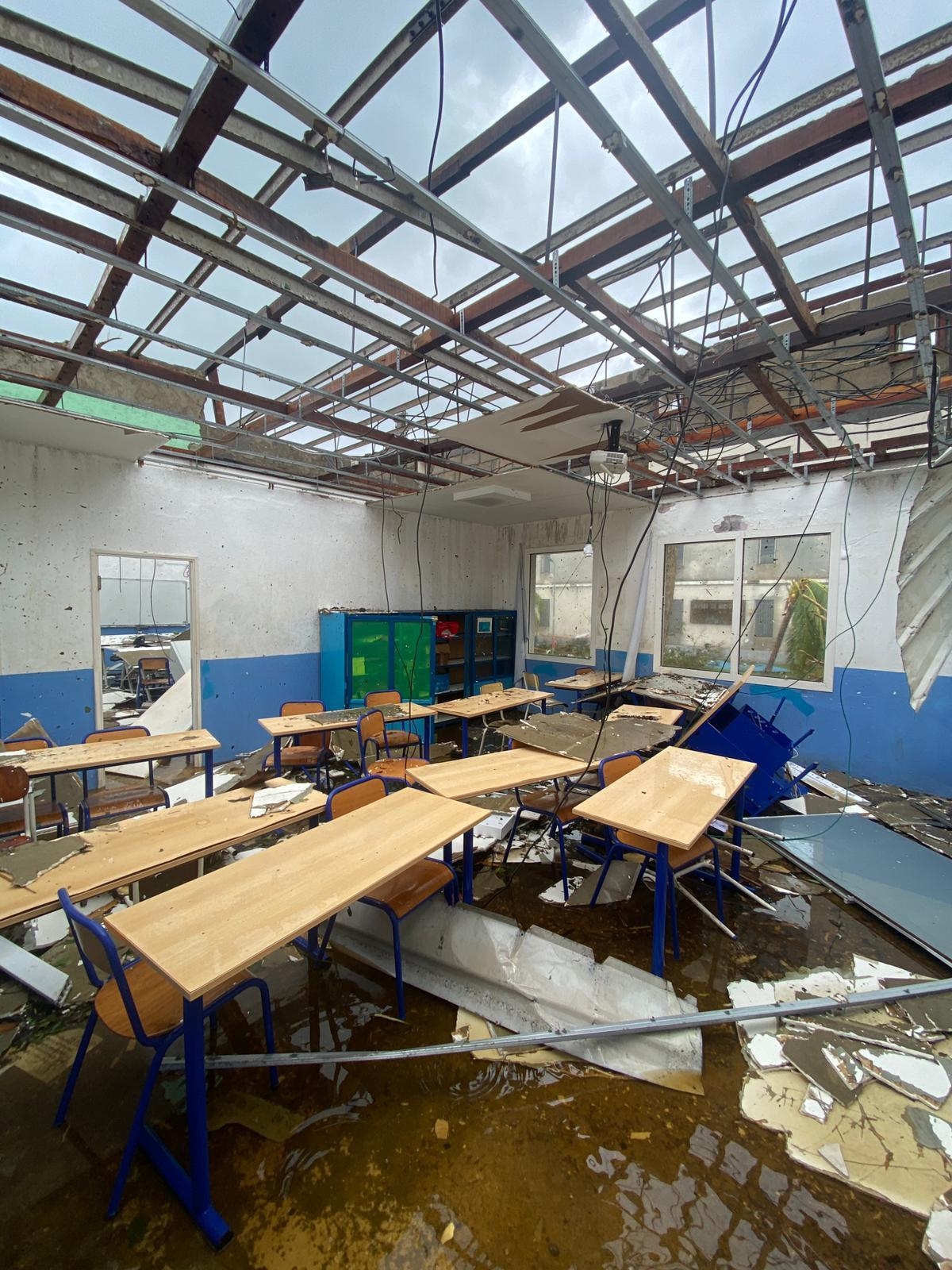 LEAM après Chido Salle de classe