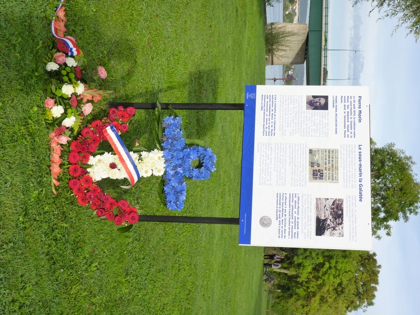 Plaque Pierre Morin Vernon